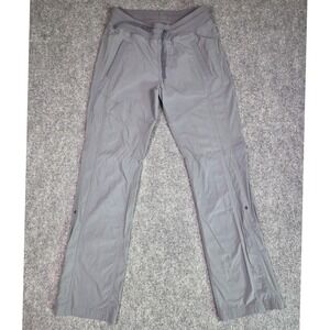 Marmot Cargo Pants Womens Size Small Elda Gray Roll Up Hiking Outdoor N901158